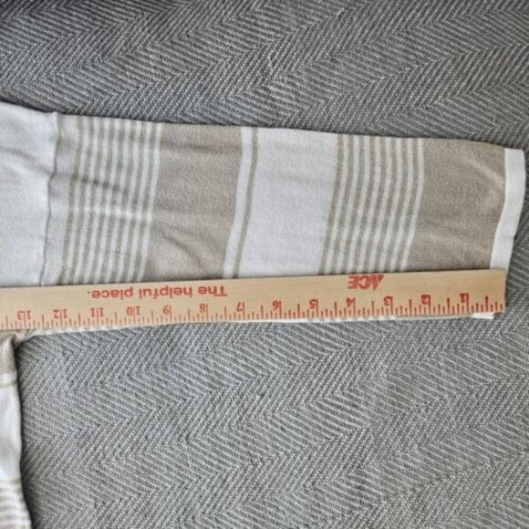 Anne Taylor Loft DROP SHOULDER CREW NECK 3/4 SLEEVE TOP Size M - Picture 6 of 8